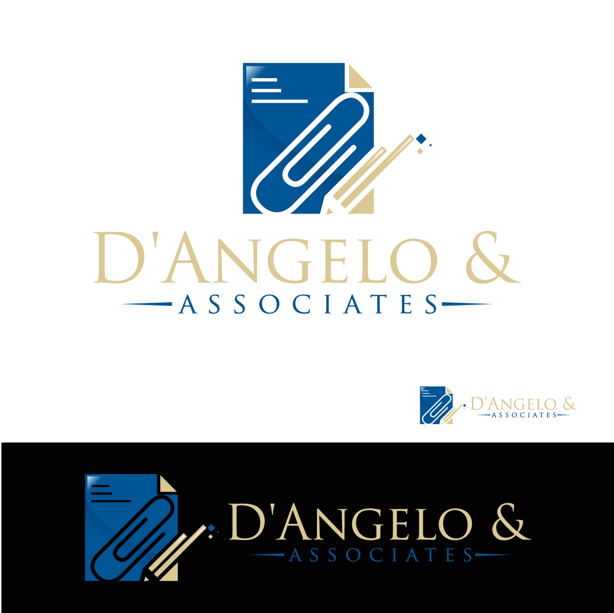 Logo Design by DesignLima for D'Angelo & Associates | Design #31183236