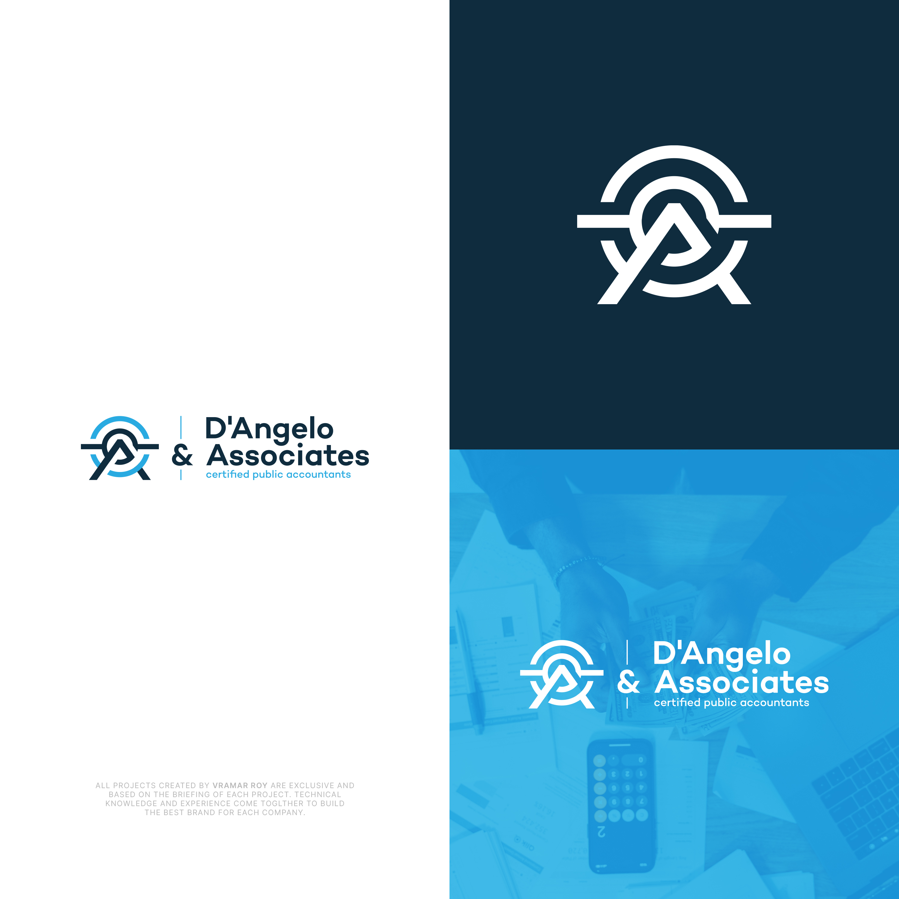 Logo Design by vramar.roy for D'Angelo & Associates | Design #31179127