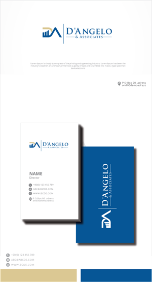 Logo-Design von zebronicgraphic für D'Angelo & Associates | Design: #31177870