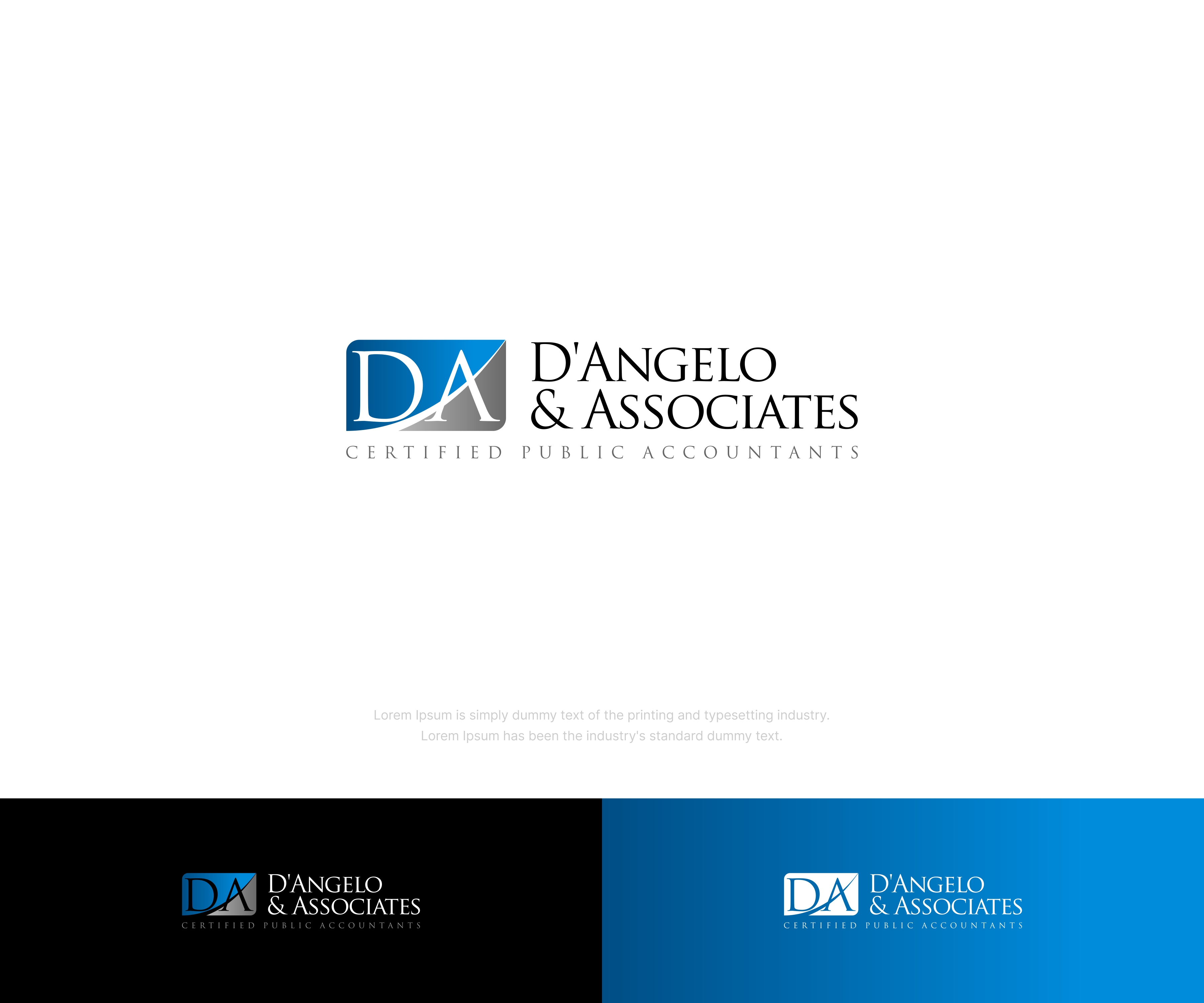Logo-Design von azherjawed für D'Angelo & Associates | Design #31179022