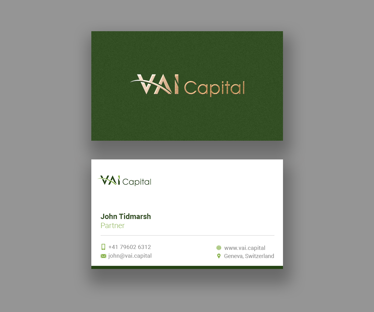 Business Card Design by Andrés Sebastián for this project | Design #31178519