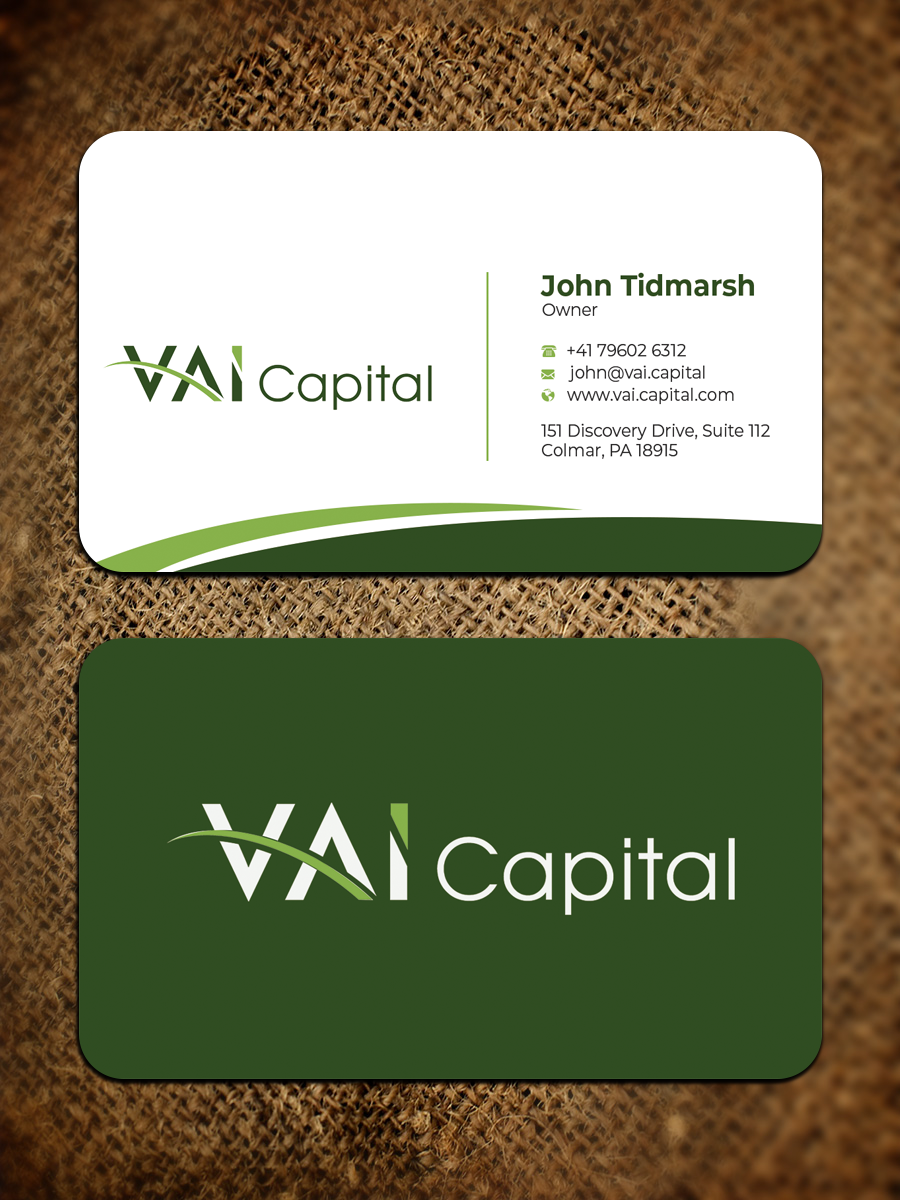 Business Card Design by Graphixpointt for this project | Design #31182980