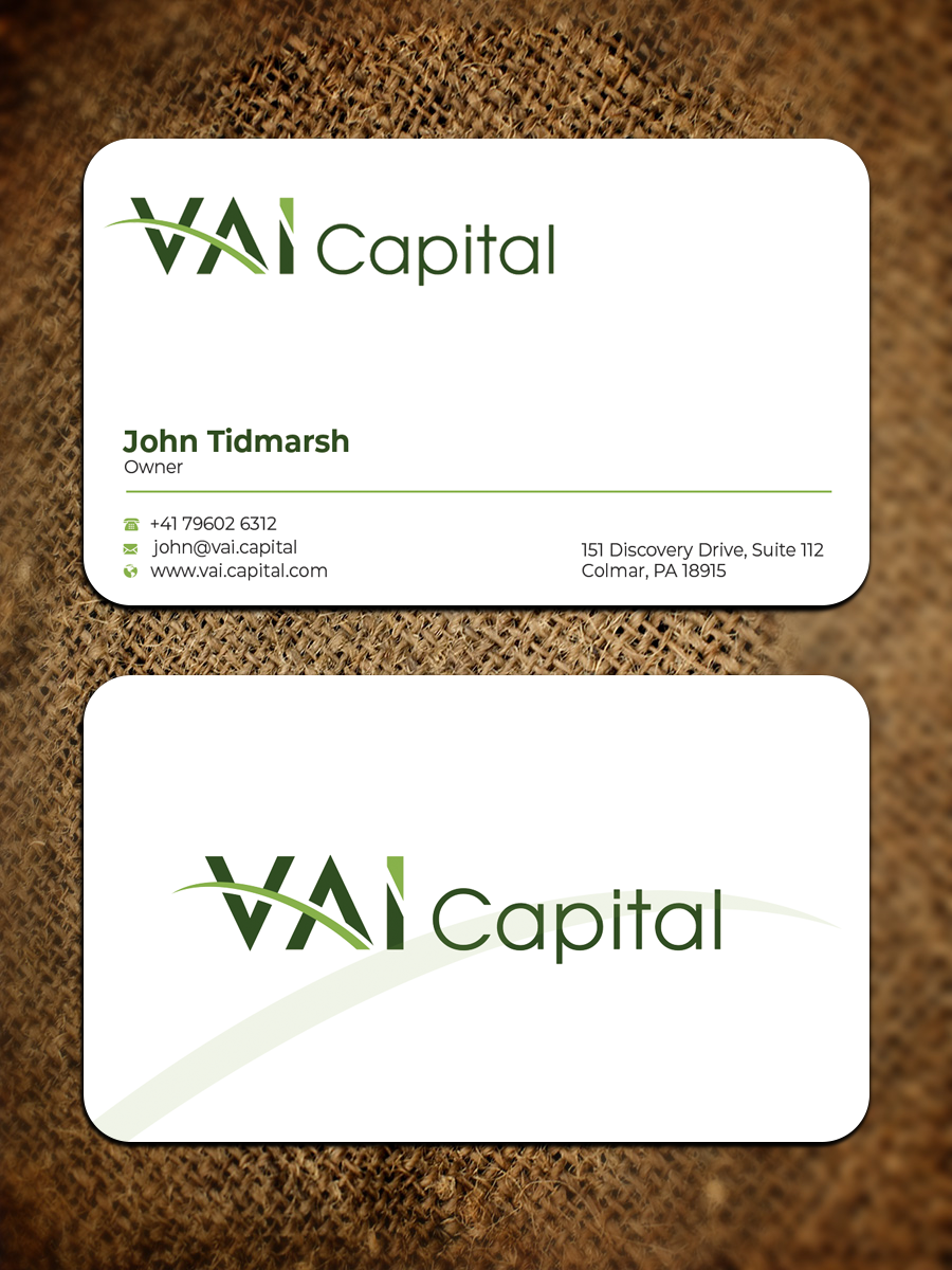 Business Card Design by Graphixpointt for this project | Design #31182981