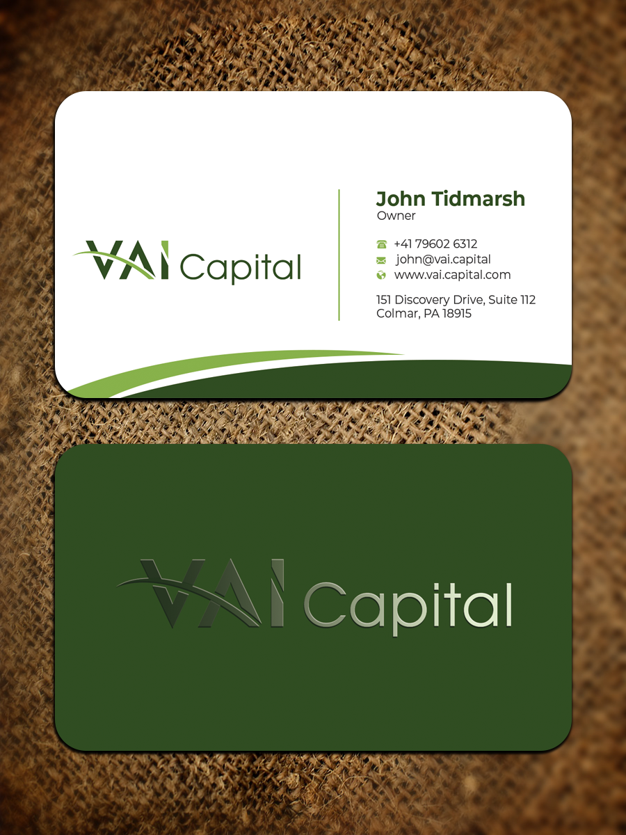 Business Card Design by Graphixpointt for this project | Design #31182982