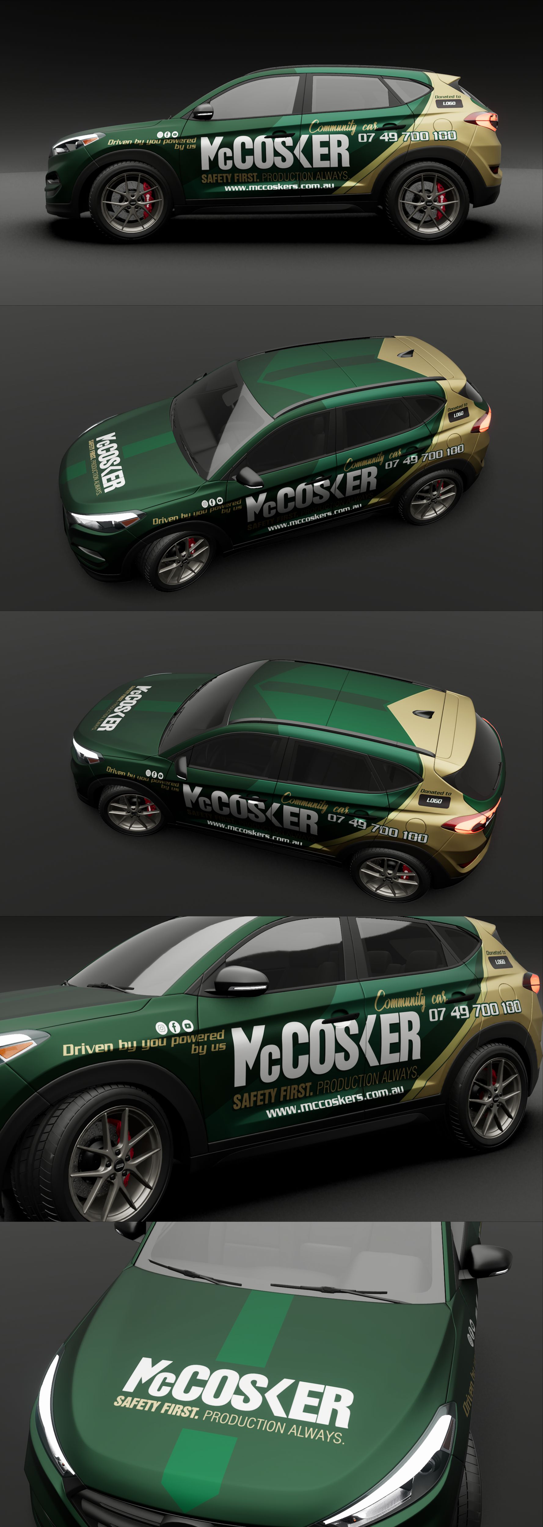 Diseño de Rotulación de Vehículo por VEDG para McCosker contracting  | Diseño #31241853