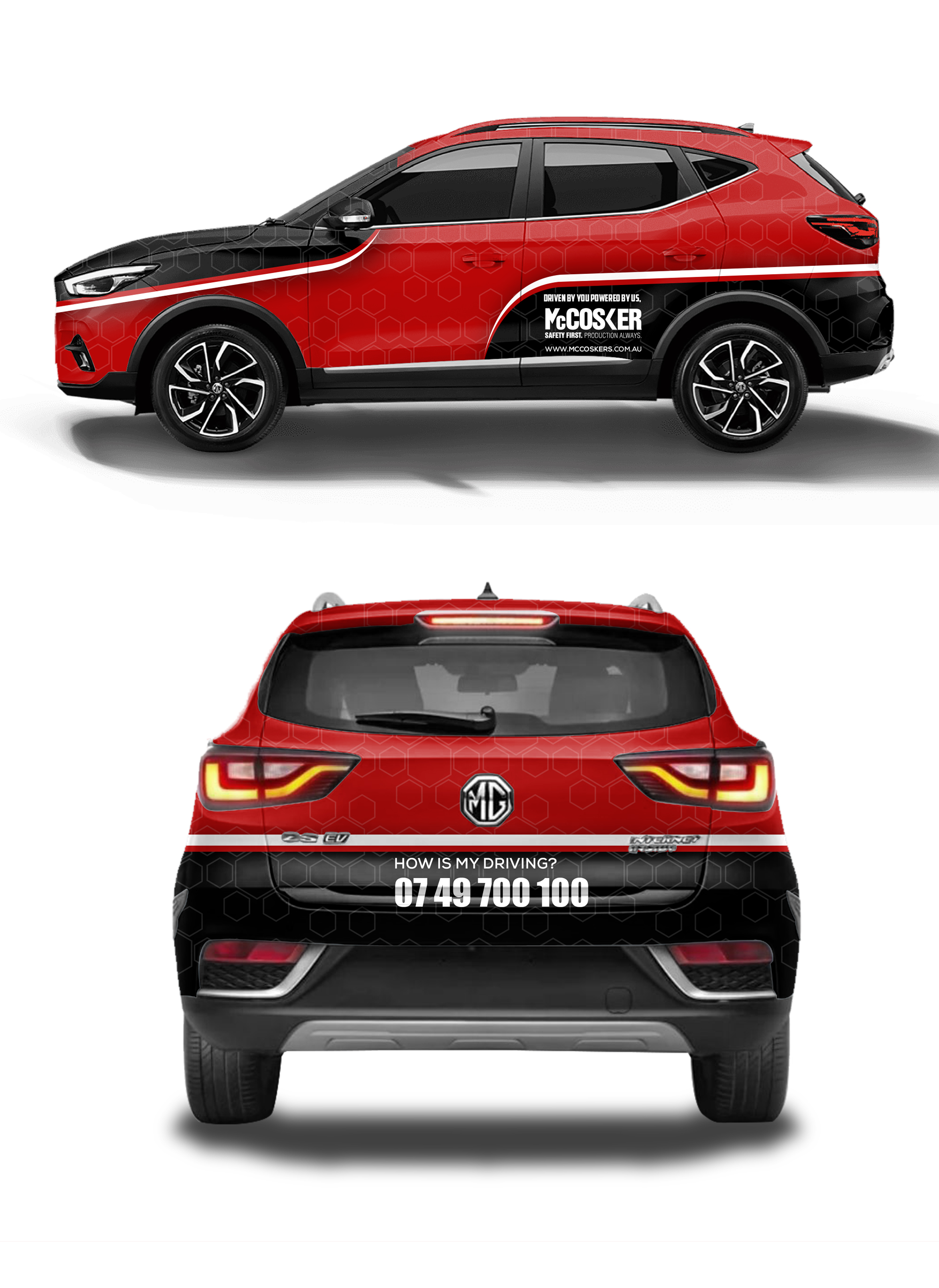 Car Wrap Design by Tikatell for McCosker contracting  | Design #31210480