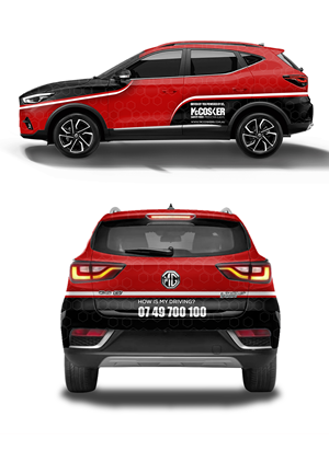 Car Wrap Design by Tikatell