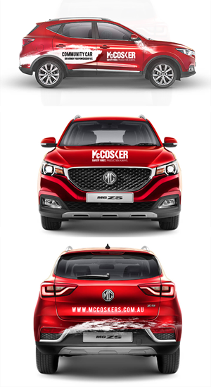 Car Wrap Design by YourLogoMaster for McCosker contracting  | Design: #31237597