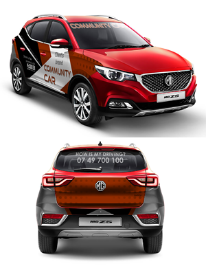 Car Wrap Design by AZ_Studio for McCosker contracting  | Design: #31251135