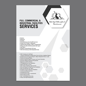 Flyer Design by YourLogoMaster for Mile High Millwrights and Maintenance | Design: #31191666