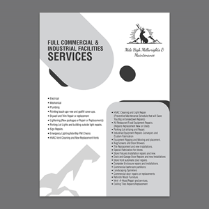 Flyer Design by YourLogoMaster for Mile High Millwrights and Maintenance | Design: #31191667