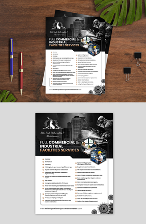 Flyer Design by debdesign for Mile High Millwrights and Maintenance | Design: #31194719