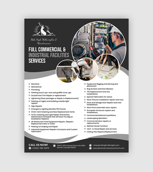 Flyer Design by debdesign for Mile High Millwrights and Maintenance | Design: #31297318