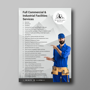 Flyer Design by ecorokerz for Mile High Millwrights and Maintenance | Design: #31189291