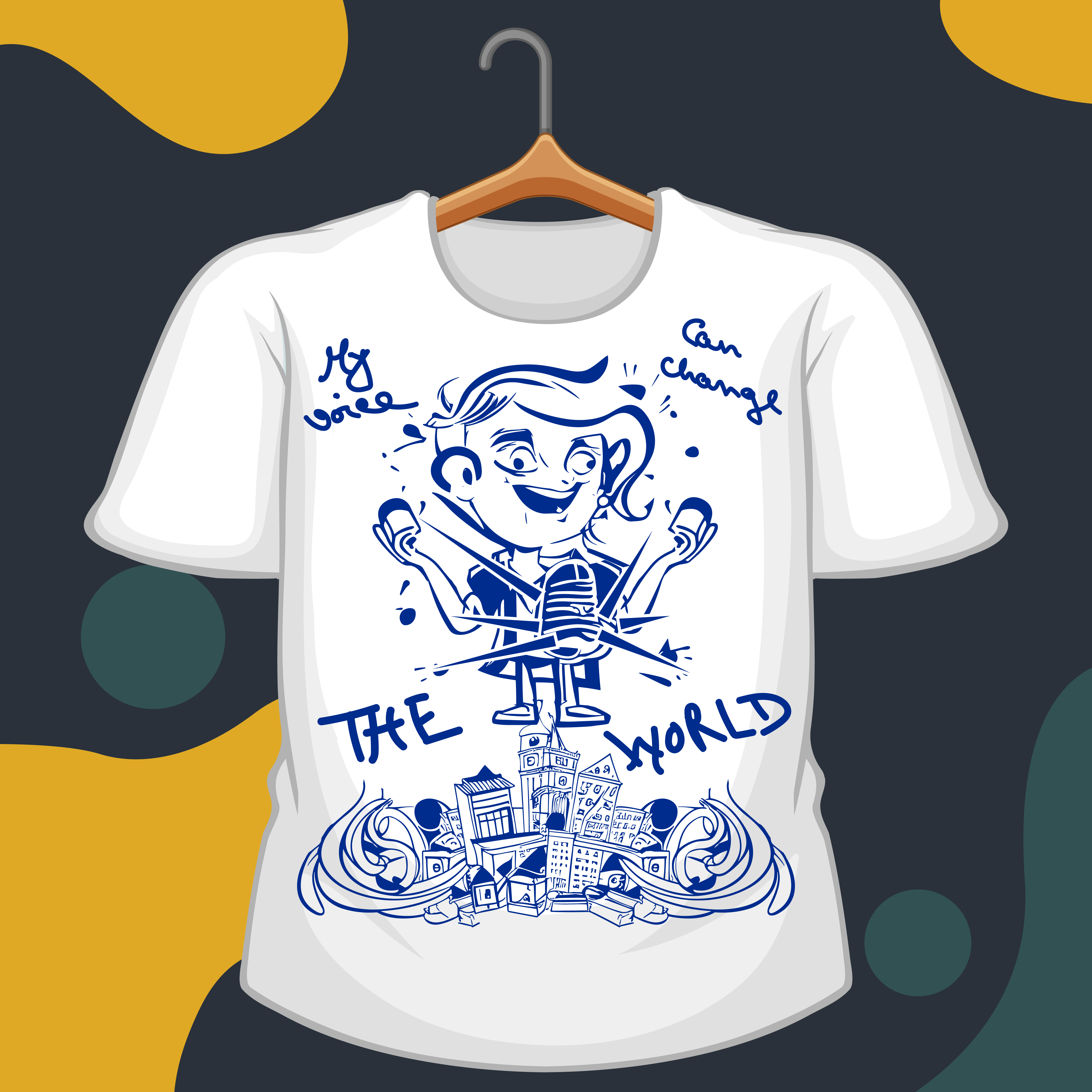 Design de T-shirt par DesignNixon pour Temple Shir Shalom | Design #31193980