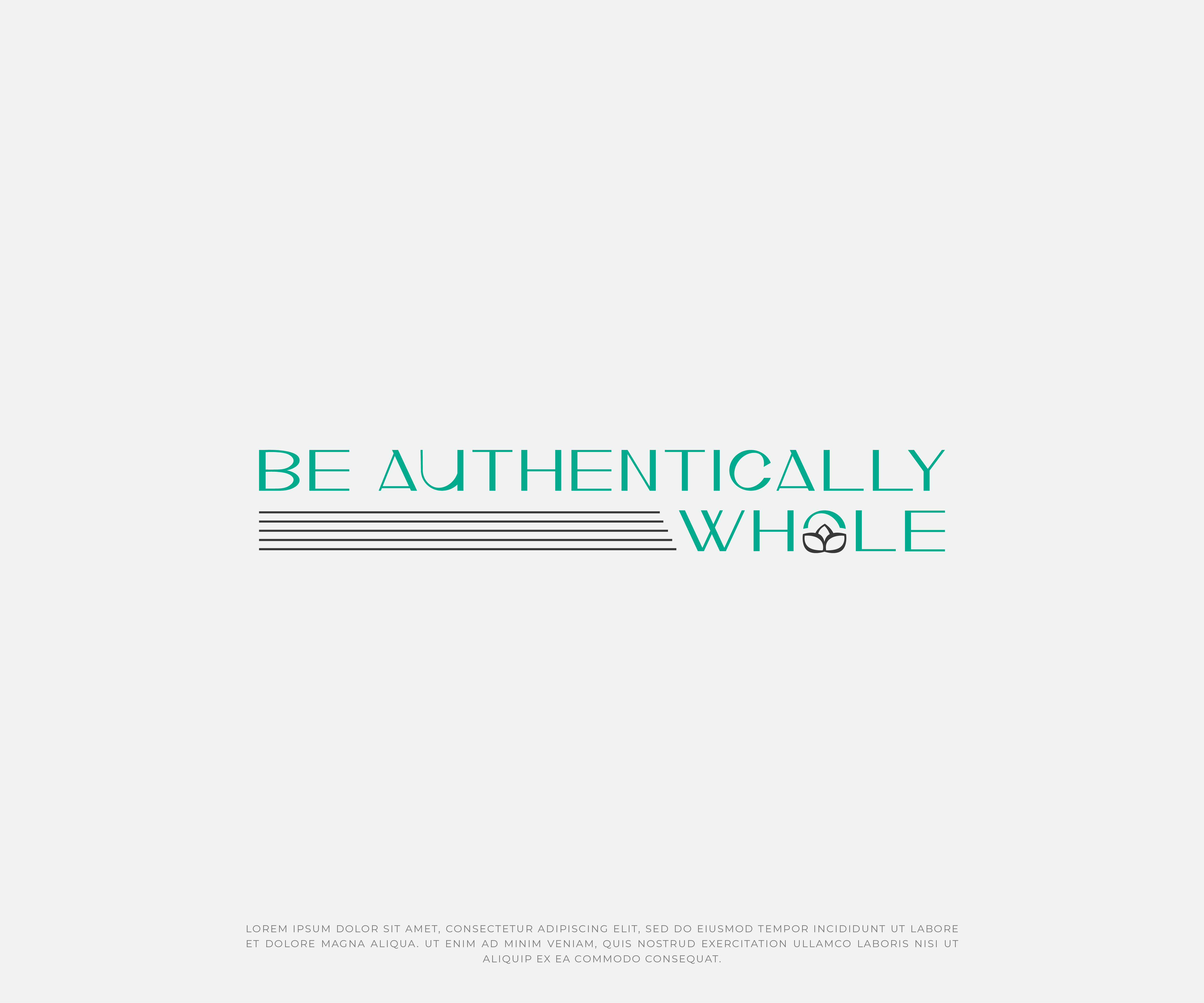 Logo Design by Kashif_Designs for Be Authentically Whole | Design #31200992