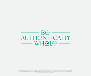 Logo Design by Kashif_Designs for Be Authentically Whole | Design: #31200993