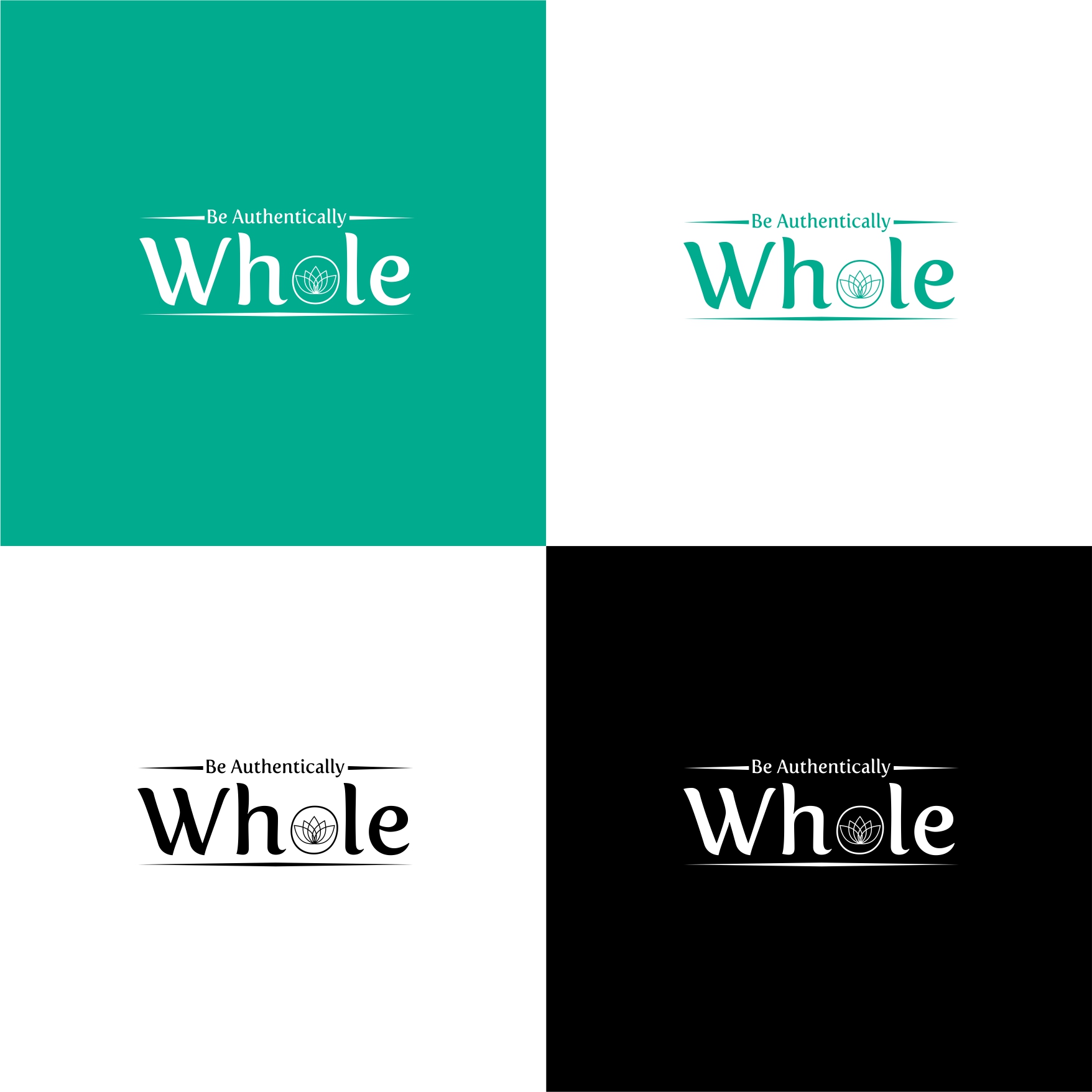 Logo Design by AlfaDesign20 for Be Authentically Whole | Design #31189186