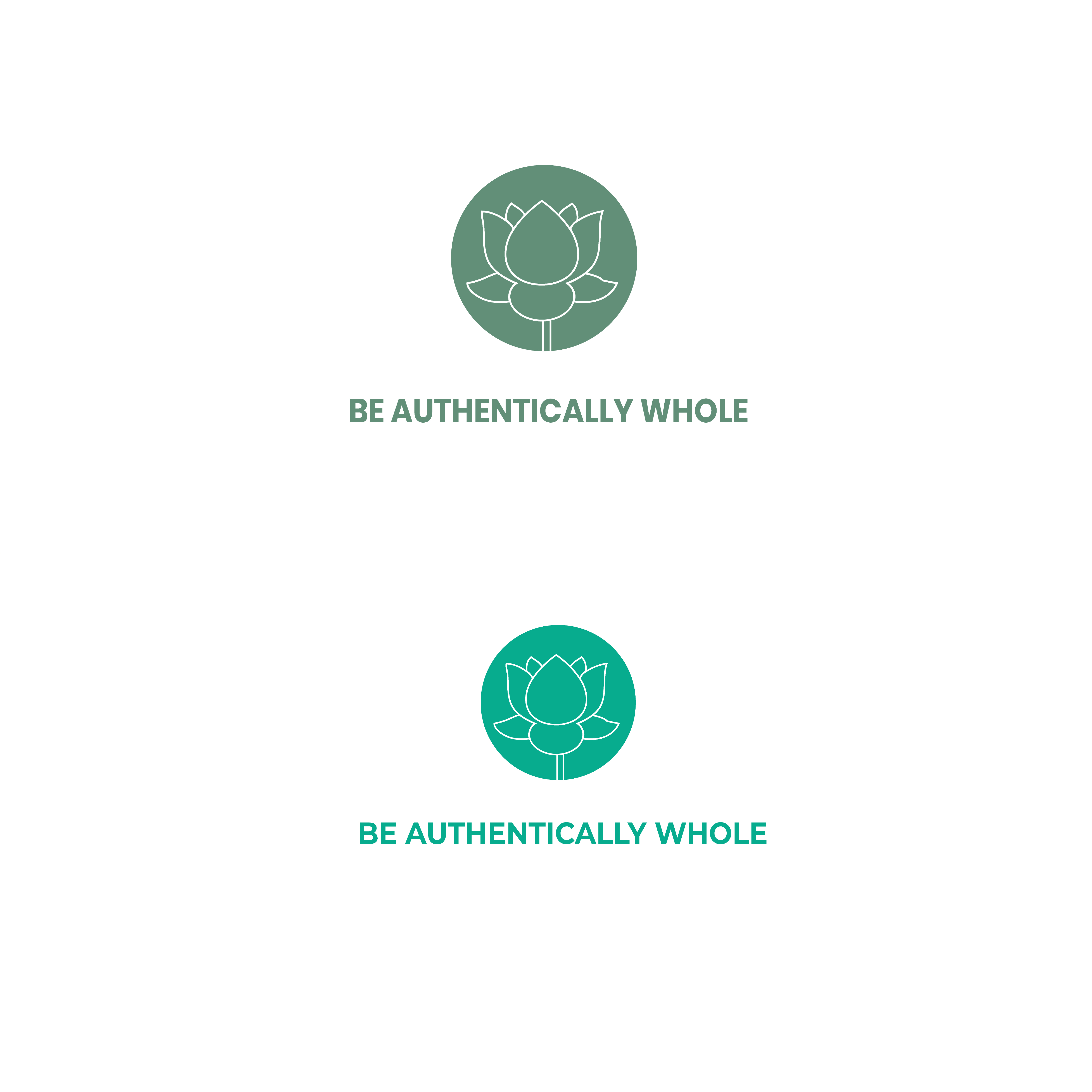 Logo Design by Mdelias987 for Be Authentically Whole | Design #31191700