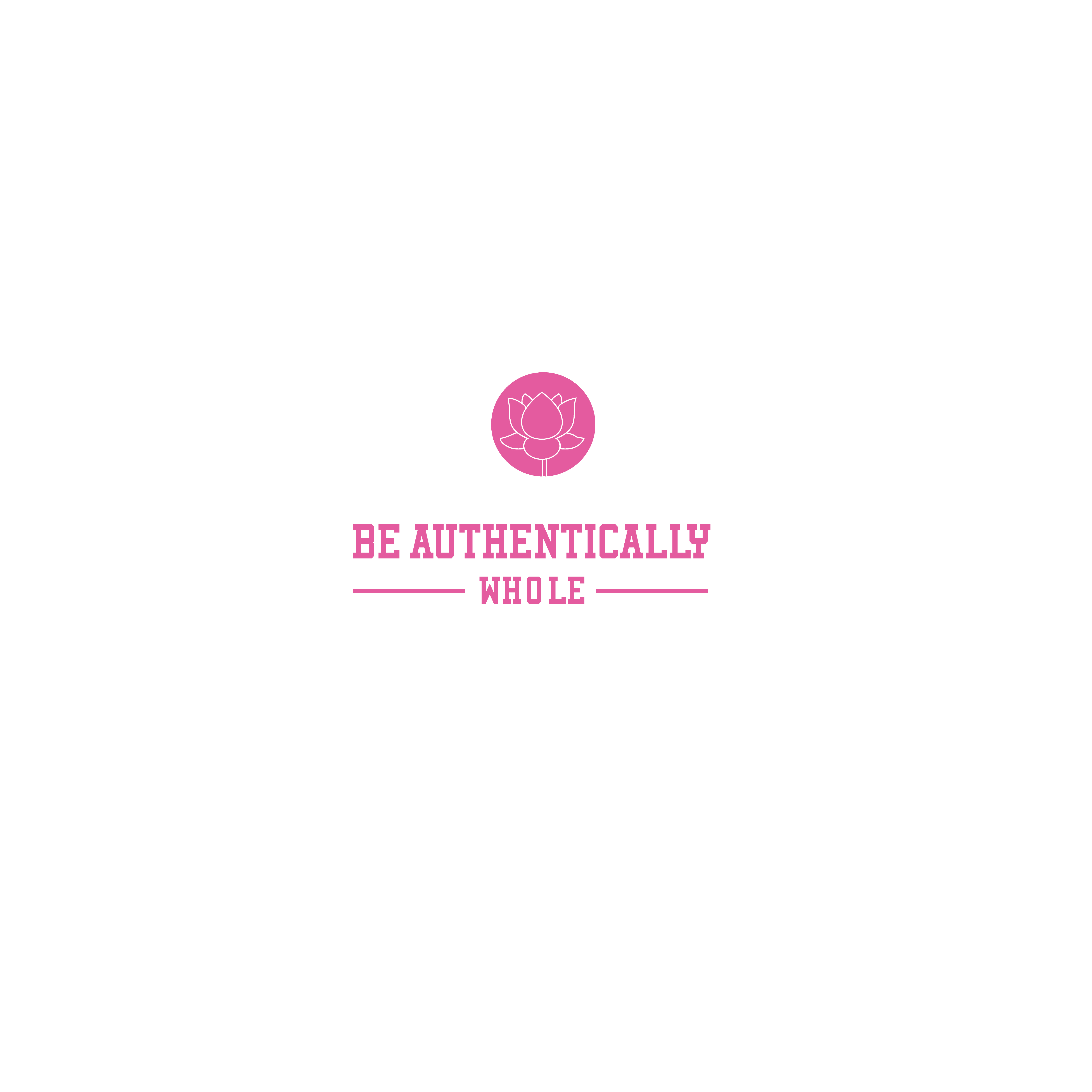 Logo-Design von Mdelias987 für Be Authentically Whole | Design #31192757