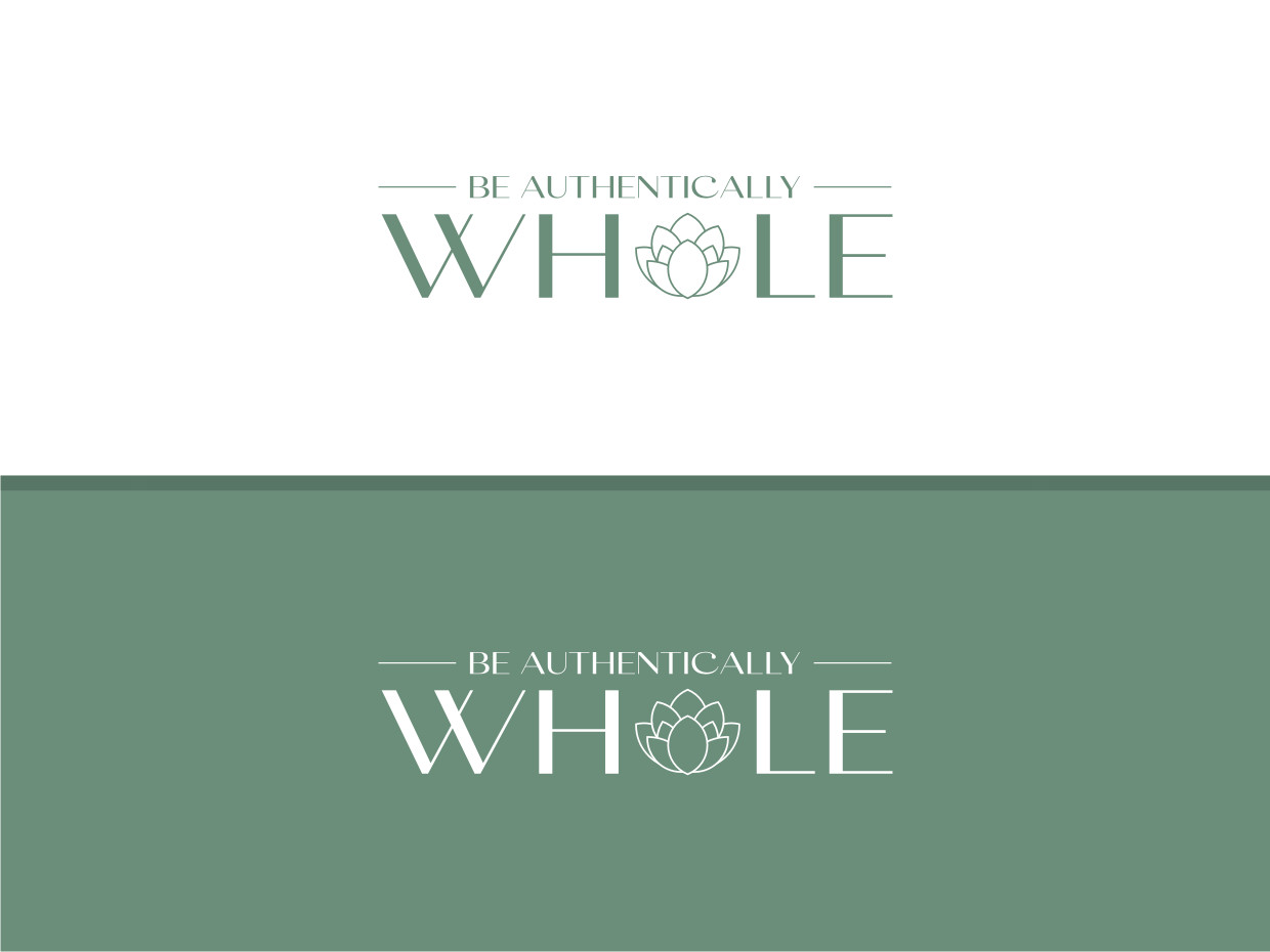 Logo Design by Atvento Graphics for Be Authentically Whole | Design #31205694