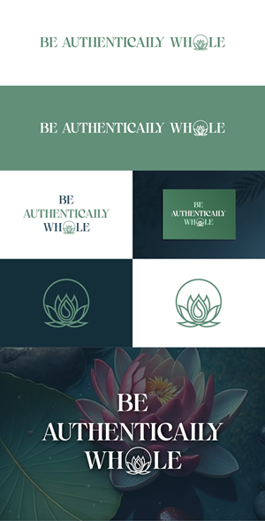 Logo Design by debdesign for Be Authentically Whole | Design: #31218712