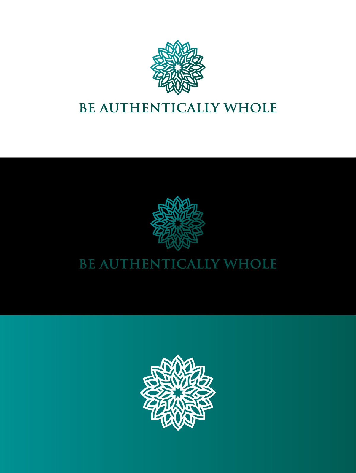 Logo Design by anonrotide for Be Authentically Whole | Design #31265077