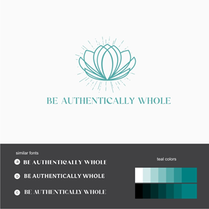 Logo Design by gray mind for Be Authentically Whole | Design: #31245800