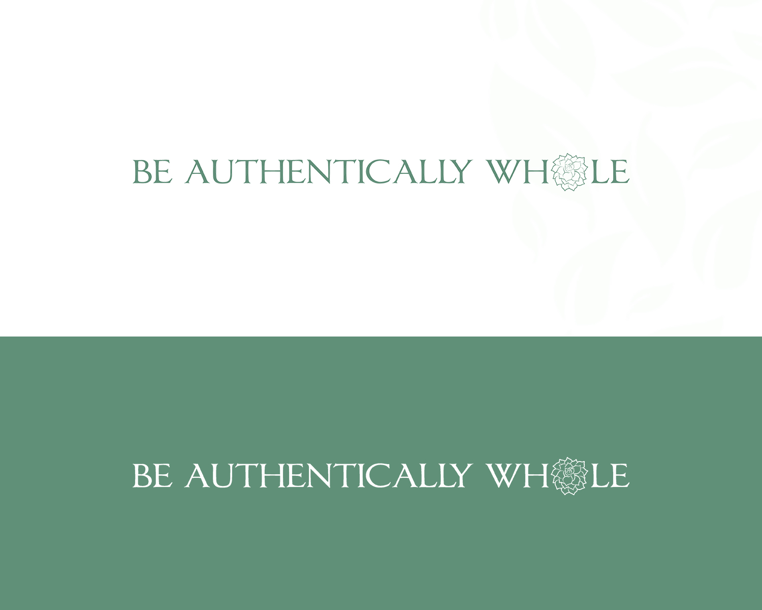 Logo Design by Djamdesign for Be Authentically Whole | Design #31224615