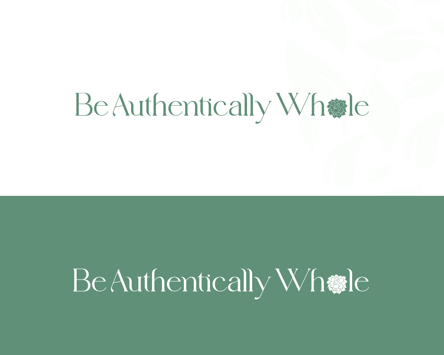 Logo Design by Djamdesign for Be Authentically Whole | Design #31224636