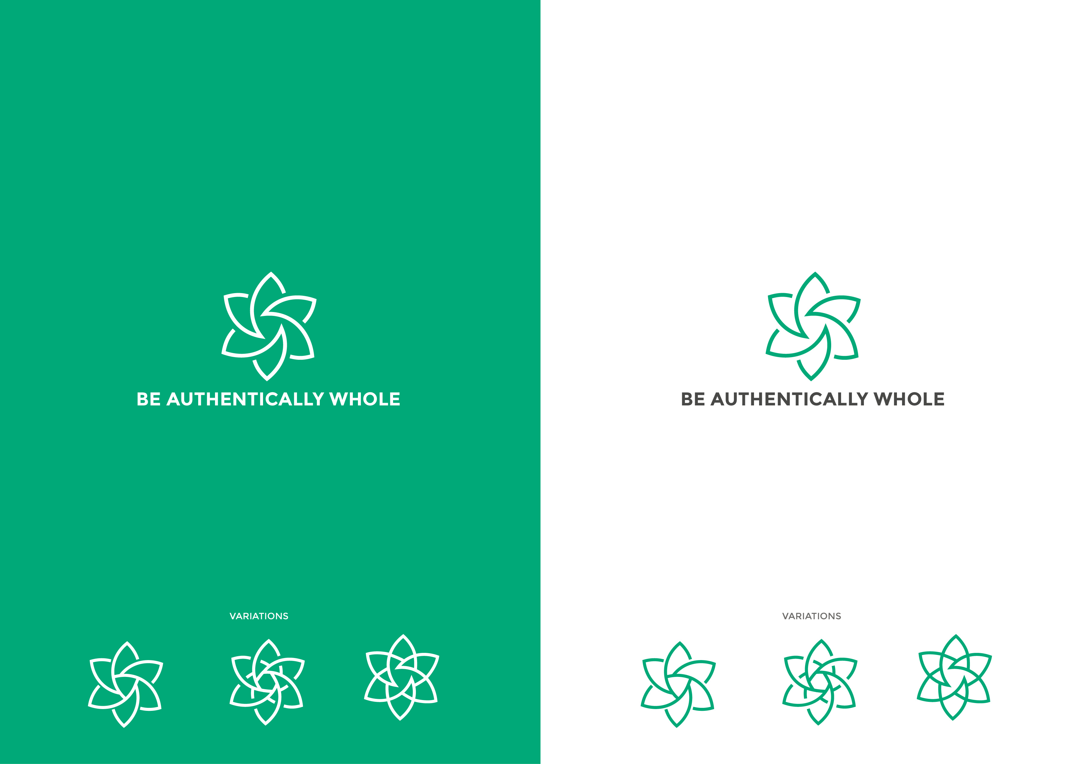 Logo Design by kelvinotis for Be Authentically Whole | Design #31236934