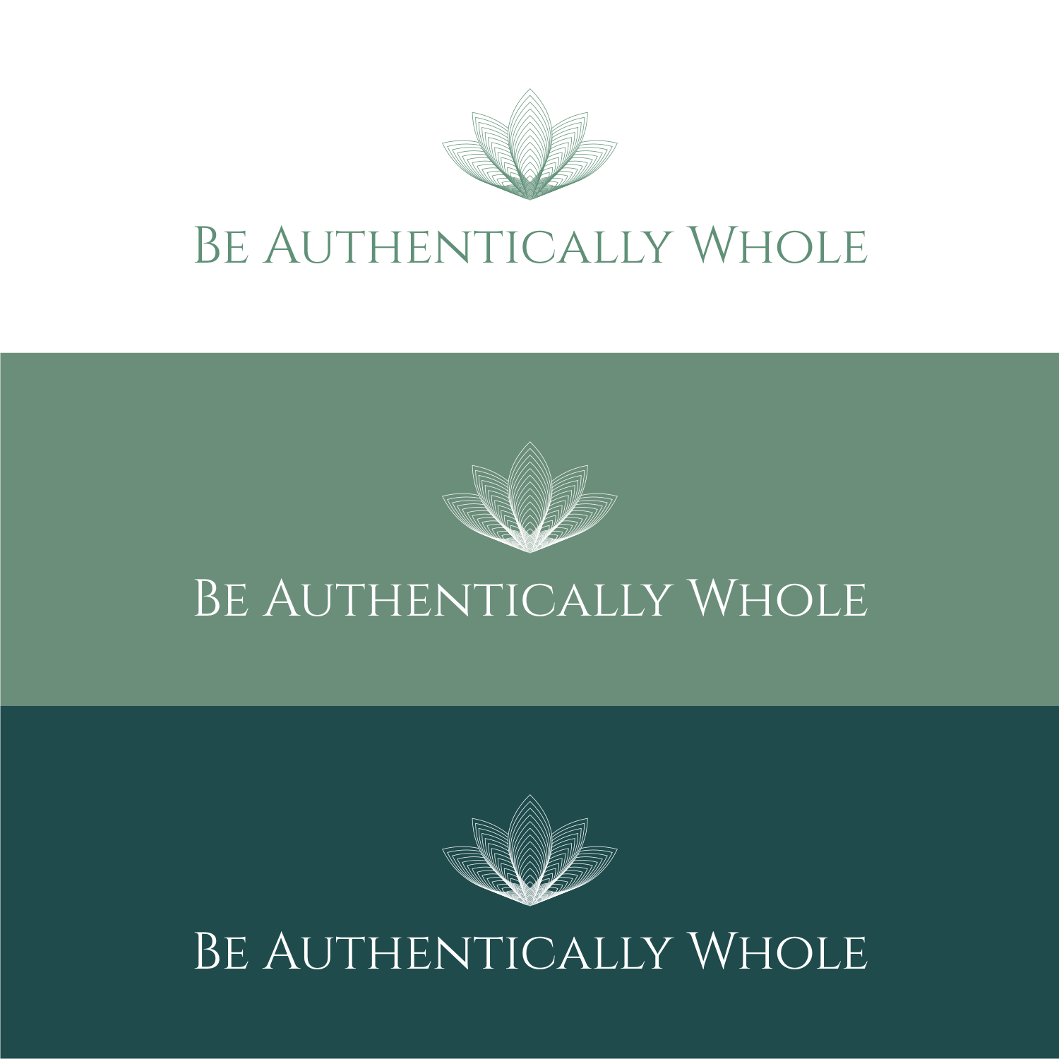 Logo Design by R16 for Be Authentically Whole | Design #31260938
