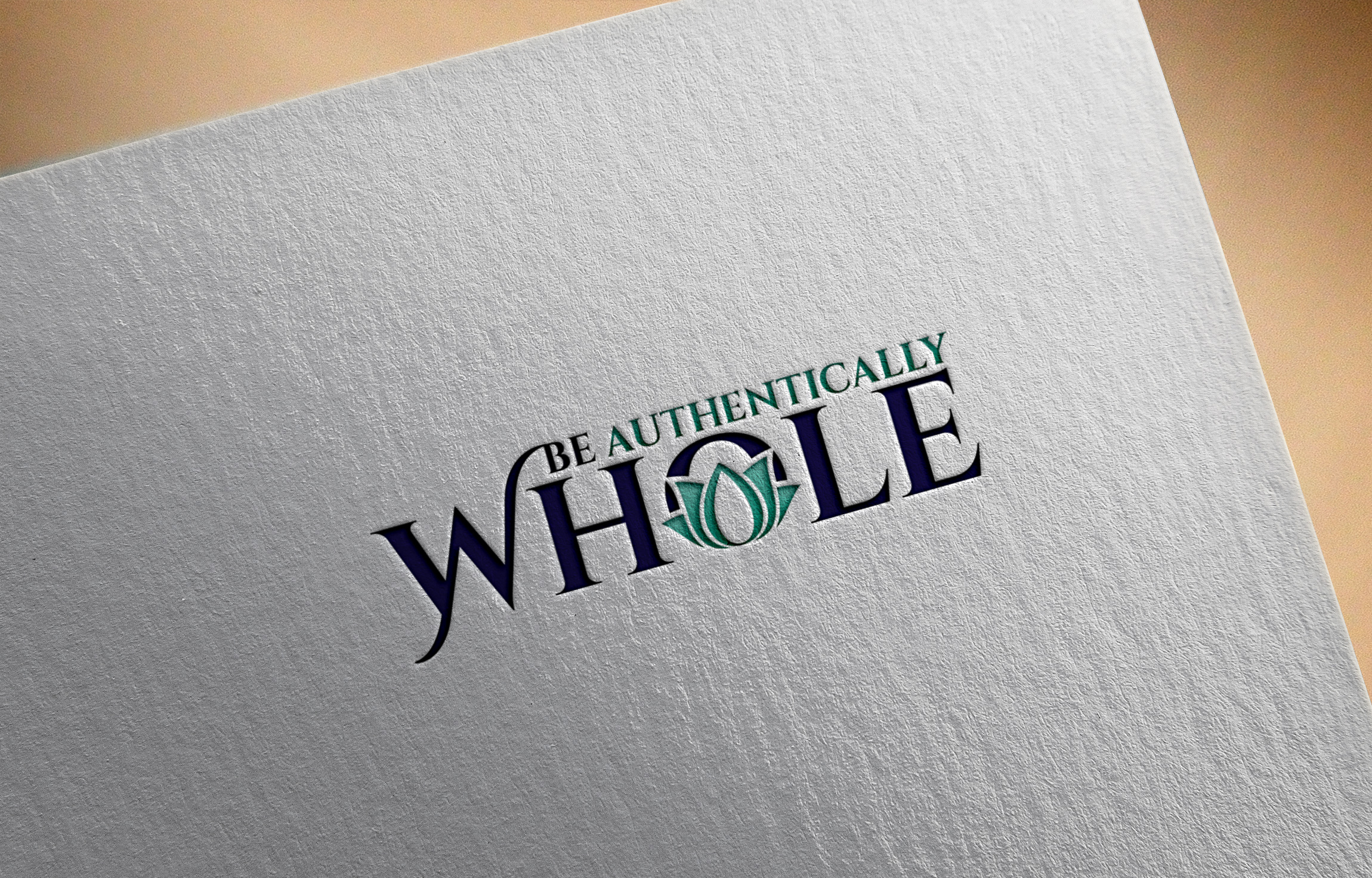 Logo-Design von Logotablet für Be Authentically Whole | Design #31185855