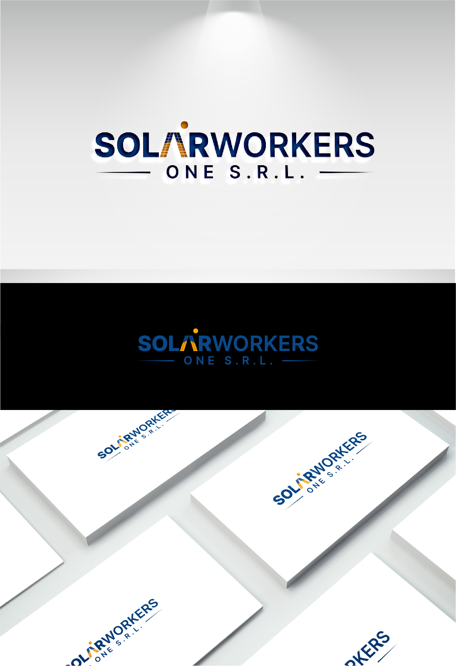 Logo Design by S.H Designs for SOLARWORKERS ONE SRL | Design #31184094
