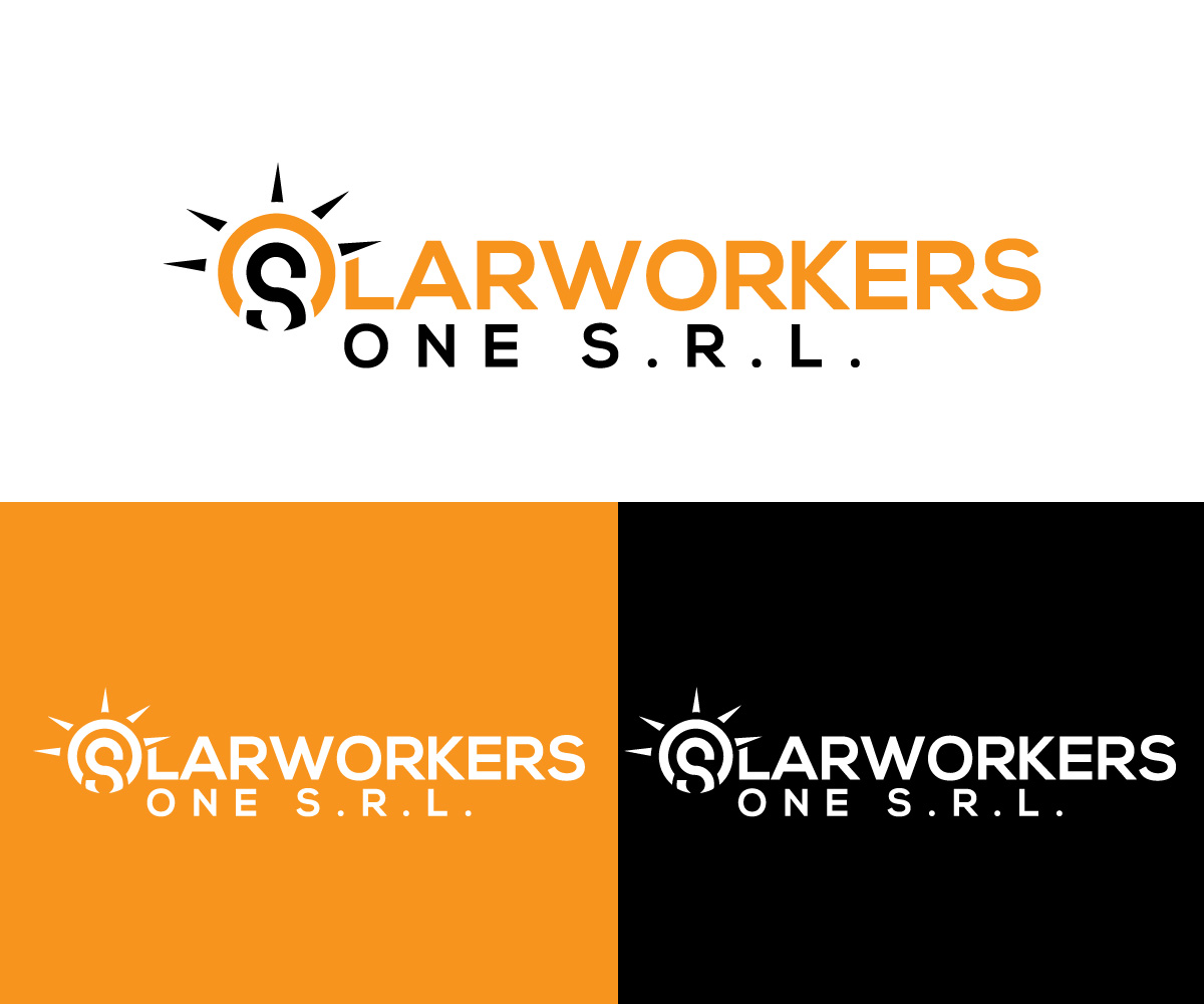 Logo Design by nadim420 for SOLARWORKERS ONE SRL | Design #31188174