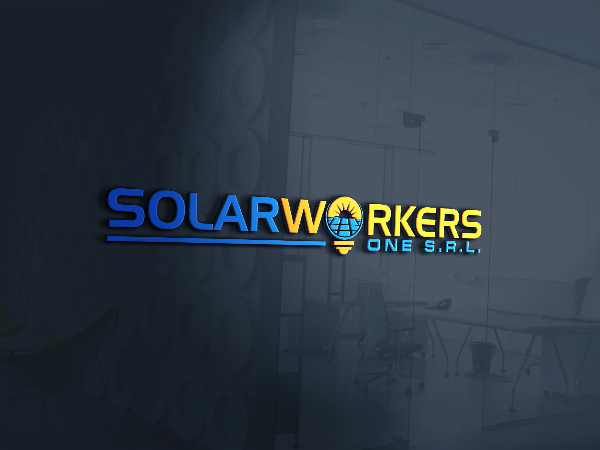 Logo Design by lijenta for SOLARWORKERS ONE SRL | Design #31187972
