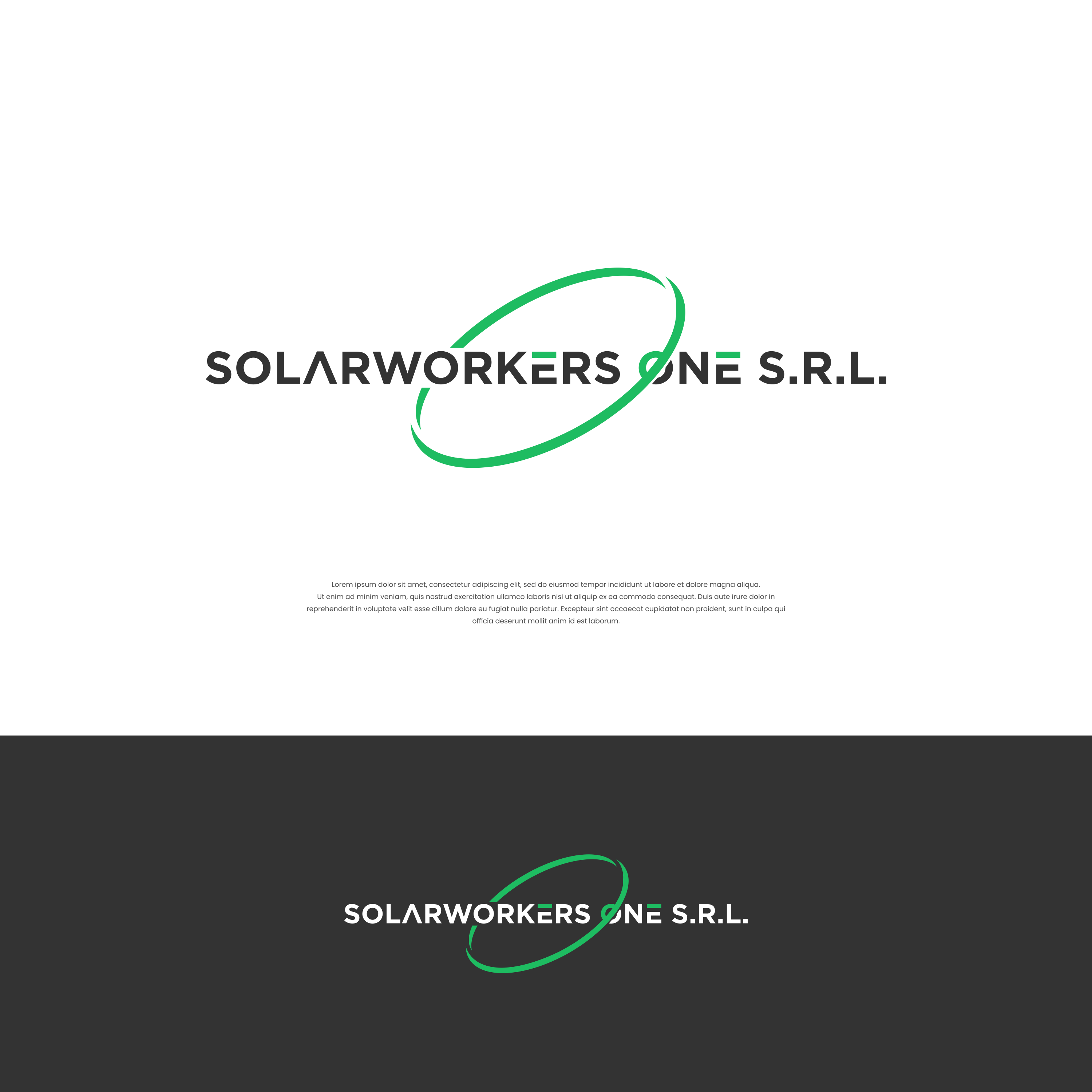 Logo Design by ge.logo for SOLARWORKERS ONE SRL | Design #31184592
