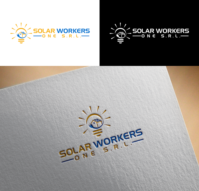 Logo Design by RA-bica for SOLARWORKERS ONE SRL | Design #31189635