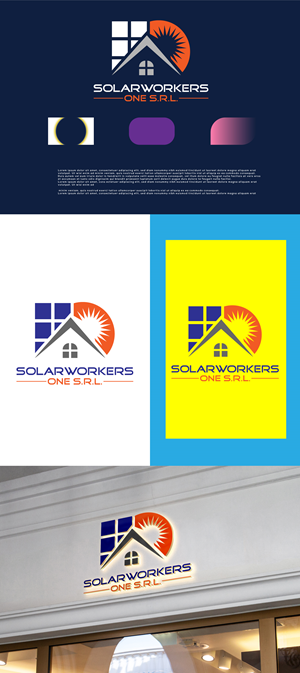 Diseño de Logo por uzzal100 para SOLARWORKERS ONE SRL | Diseño #31183986