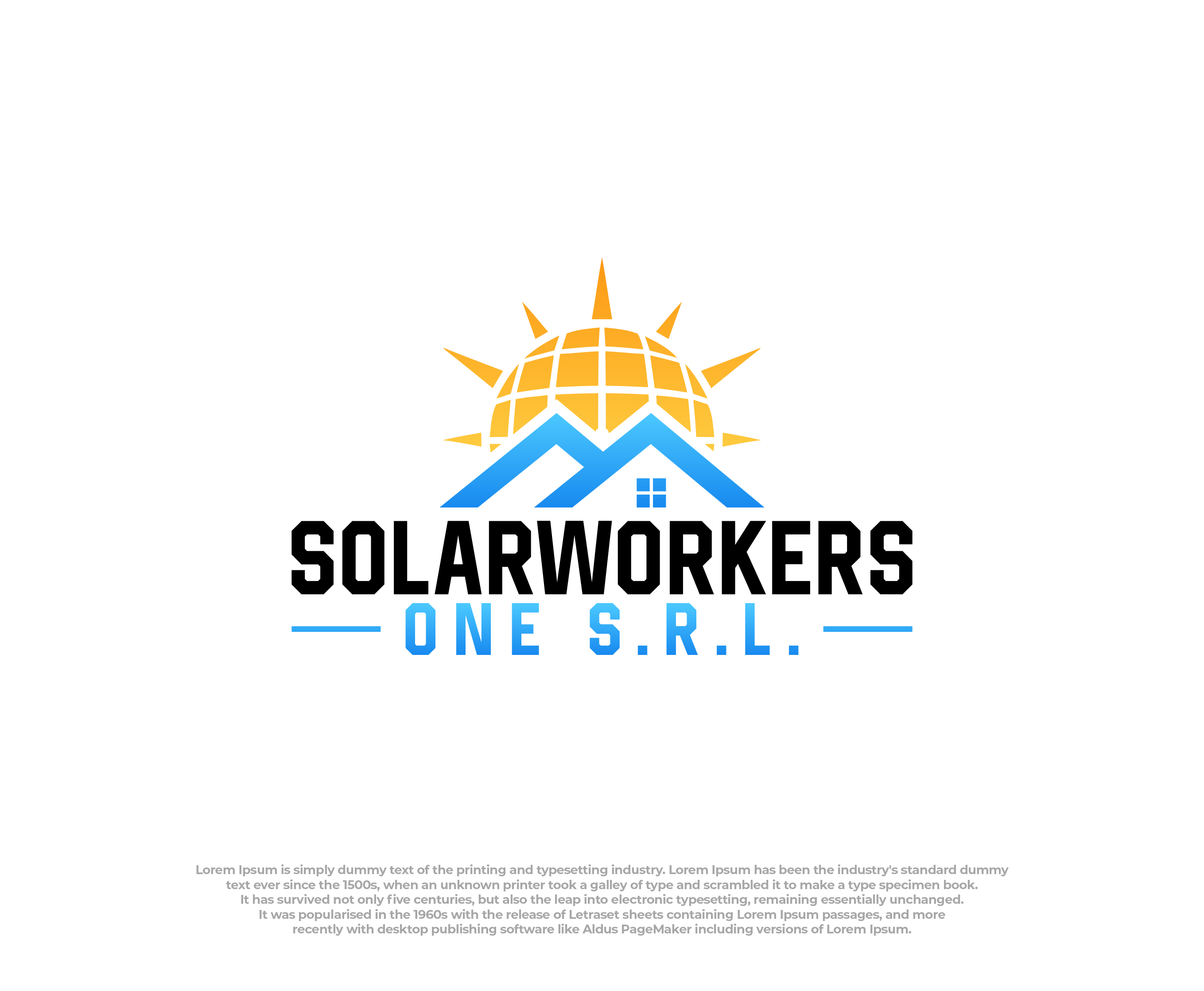 Diseño de Logo por EnigmaArt para SOLARWORKERS ONE SRL | Diseño #31198294