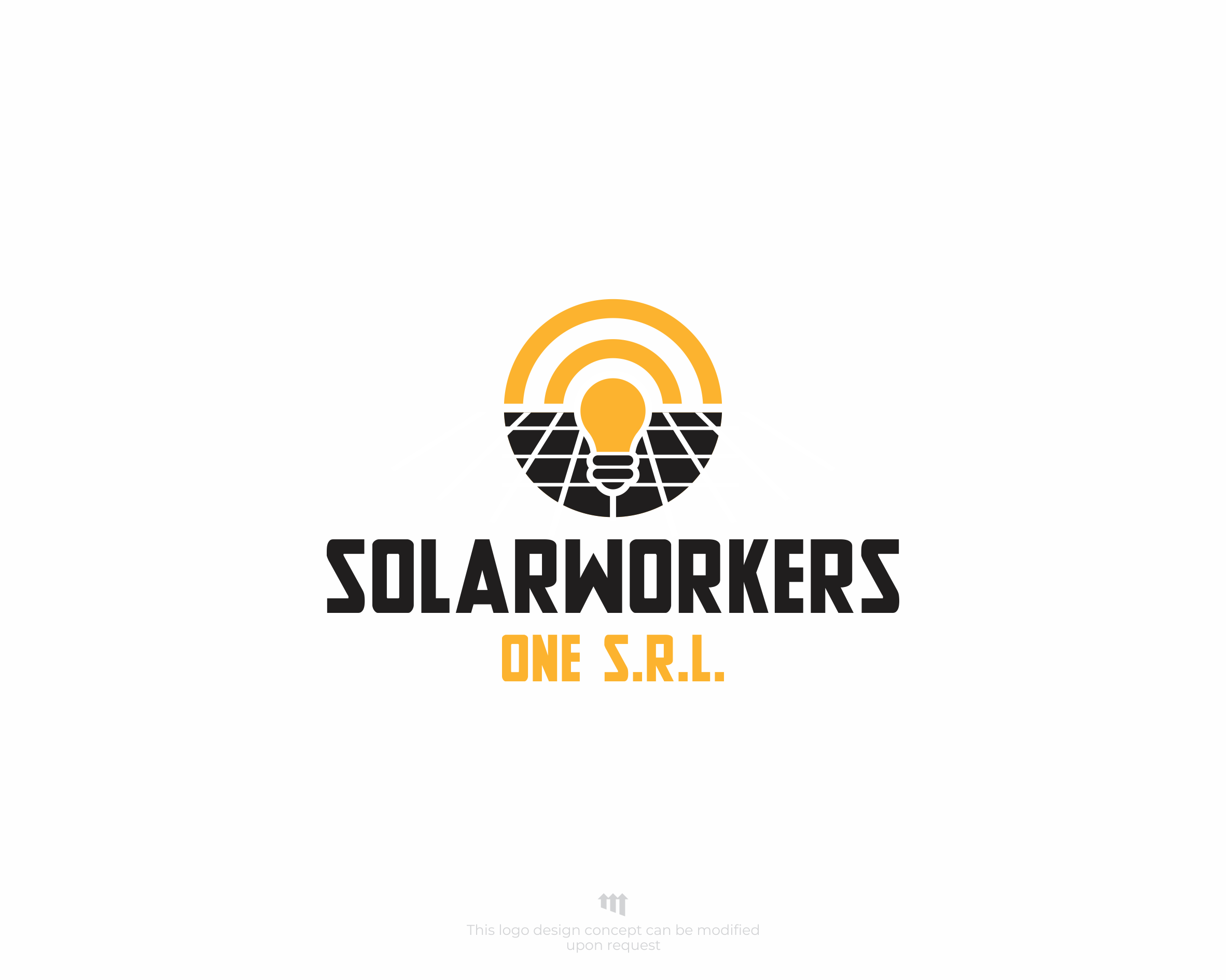 Logo Design by RKingz for SOLARWORKERS ONE SRL | Design #31199505