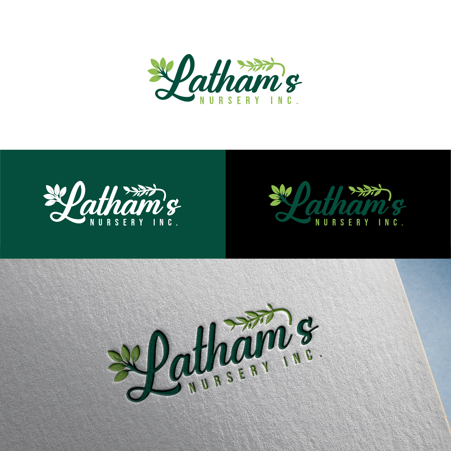 Design de Logo par S.H Designs pour Latham's Nursery | Design #31184824