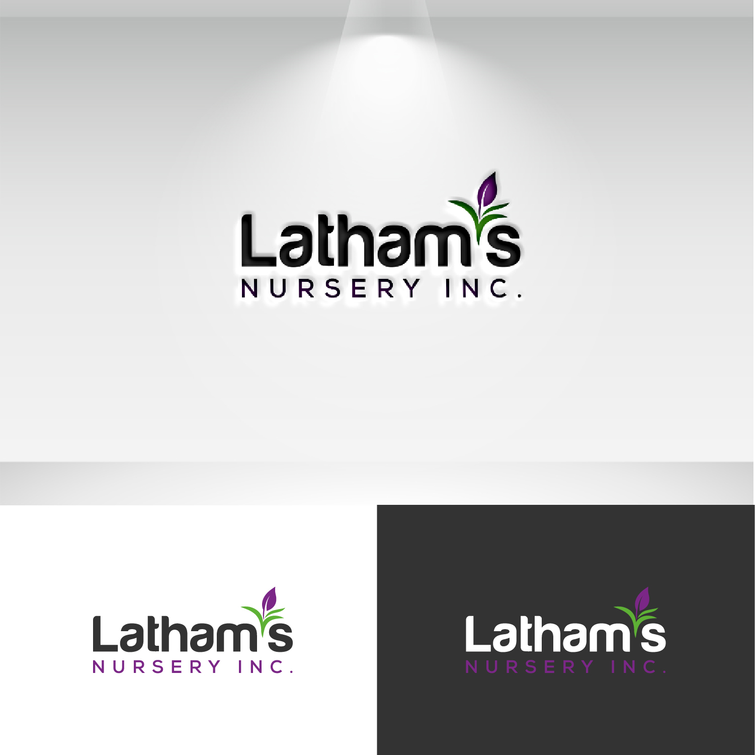 Logo Design by S.H Designs for Latham's Nursery | Design #31207868