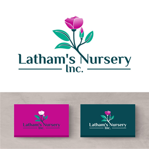 Logo Design by south door for Latham's Nursery | Design: #31218808