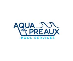 Logo Design by Thati Designs for Aqua Preaux Pool Service | Design: #31189772