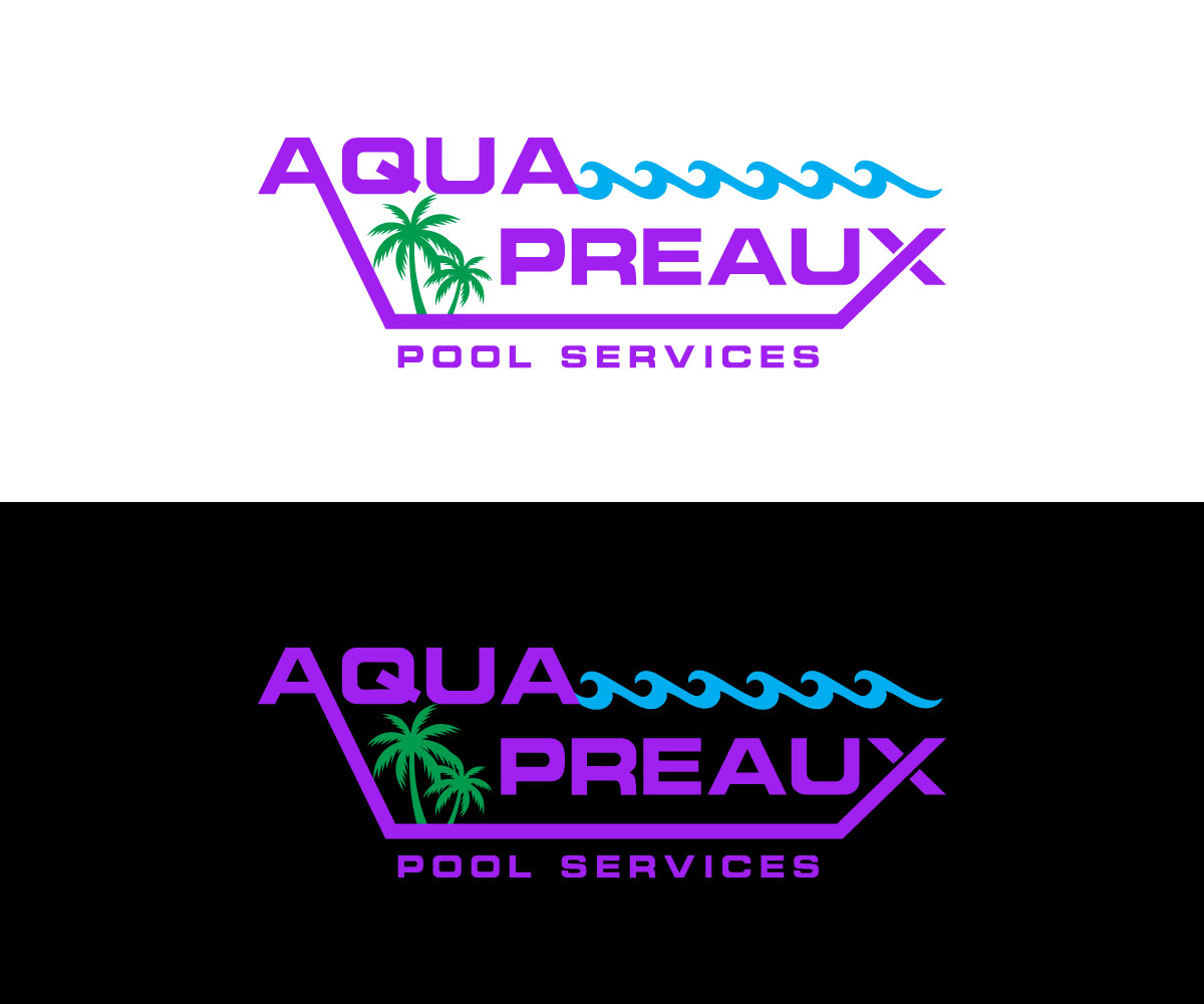 Logo Design by Danial07 for Aqua Preaux Pool Service | Design #31194595