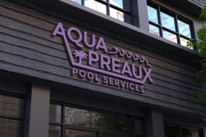Logo Design by Kavth for Aqua Preaux Pool Service | Design: #31219913