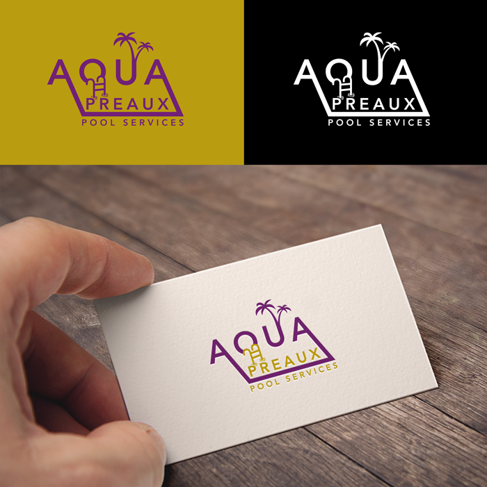 Diseño de Logo por RA-bica para Aqua Preaux Pool Service | Diseño #31207837