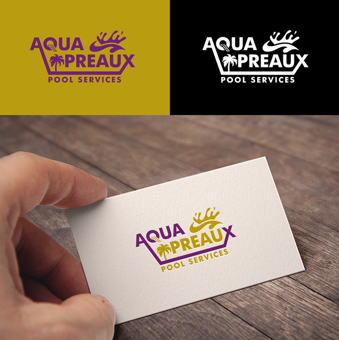 Logo-Design von RA-bica für Aqua Preaux Pool Service | Design #31207839