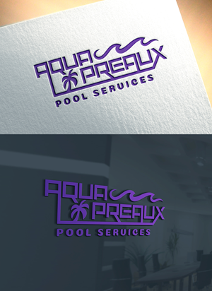 Logo Design by RaKu 2 for Aqua Preaux Pool Service | Design: #31224066